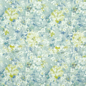 Giverny, Lagoon - Fabric Only